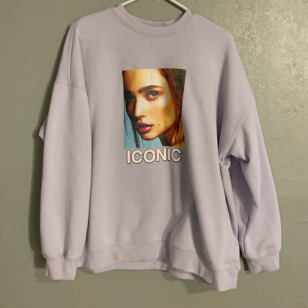 super cute lavender sweater